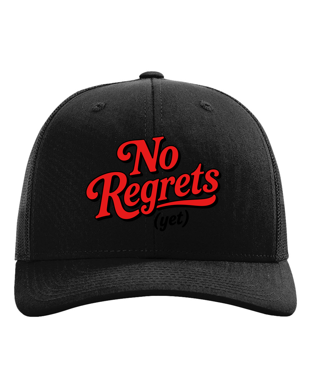 No Regrets (yet) 6-Panel Trucker Hat