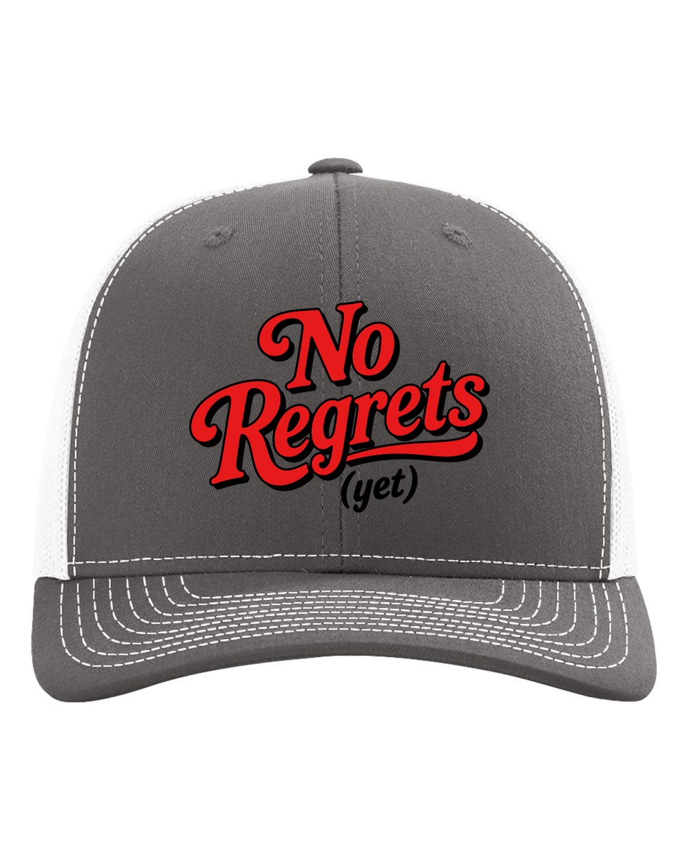 No Regrets (yet) 6-Panel Trucker Hat