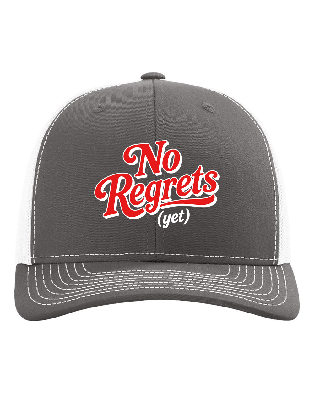 No Regrets (yet) 6-Panel Trucker Hat