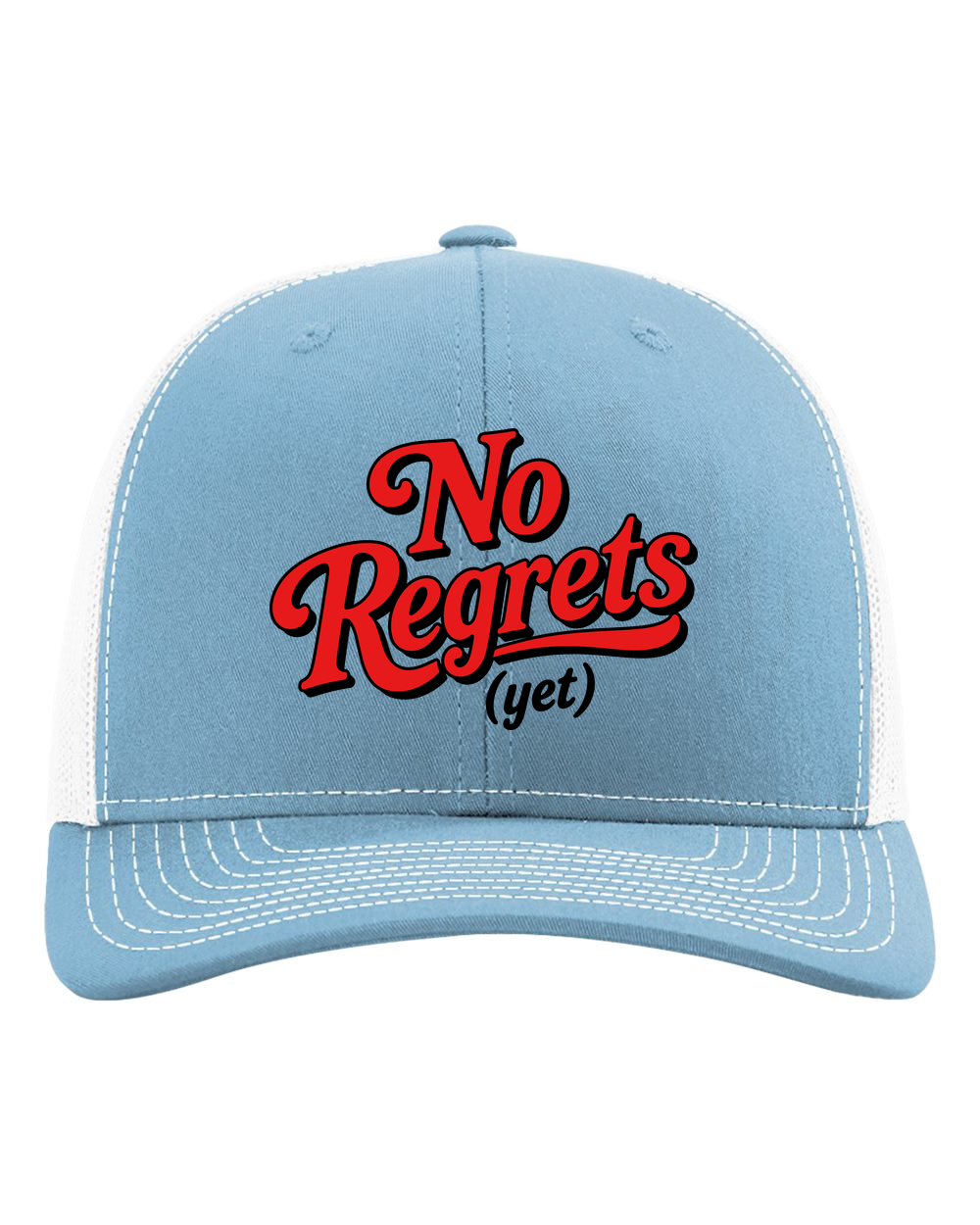 No Regrets (yet) 6-Panel Trucker Hat