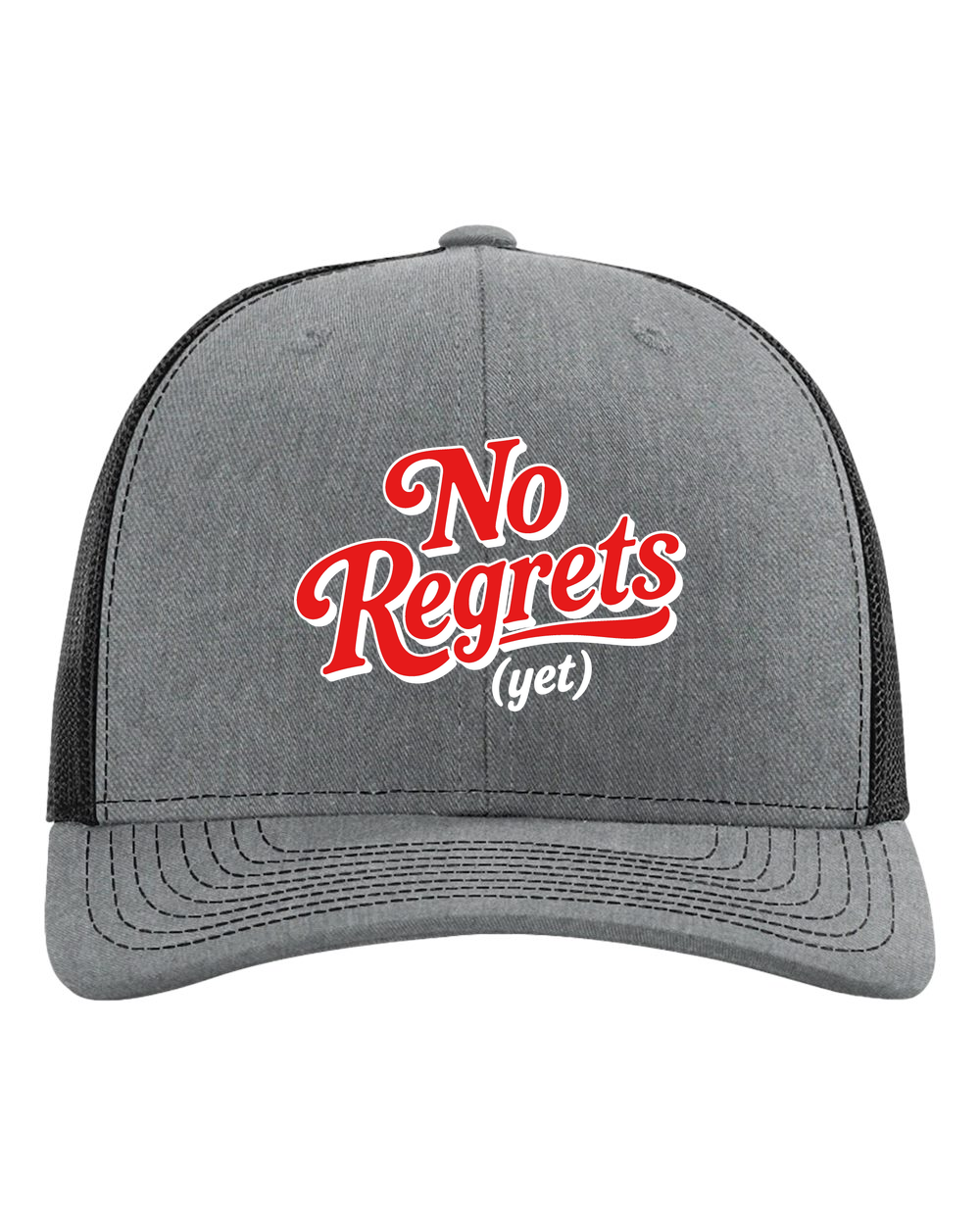No Regrets (yet) 6-Panel Trucker Hat