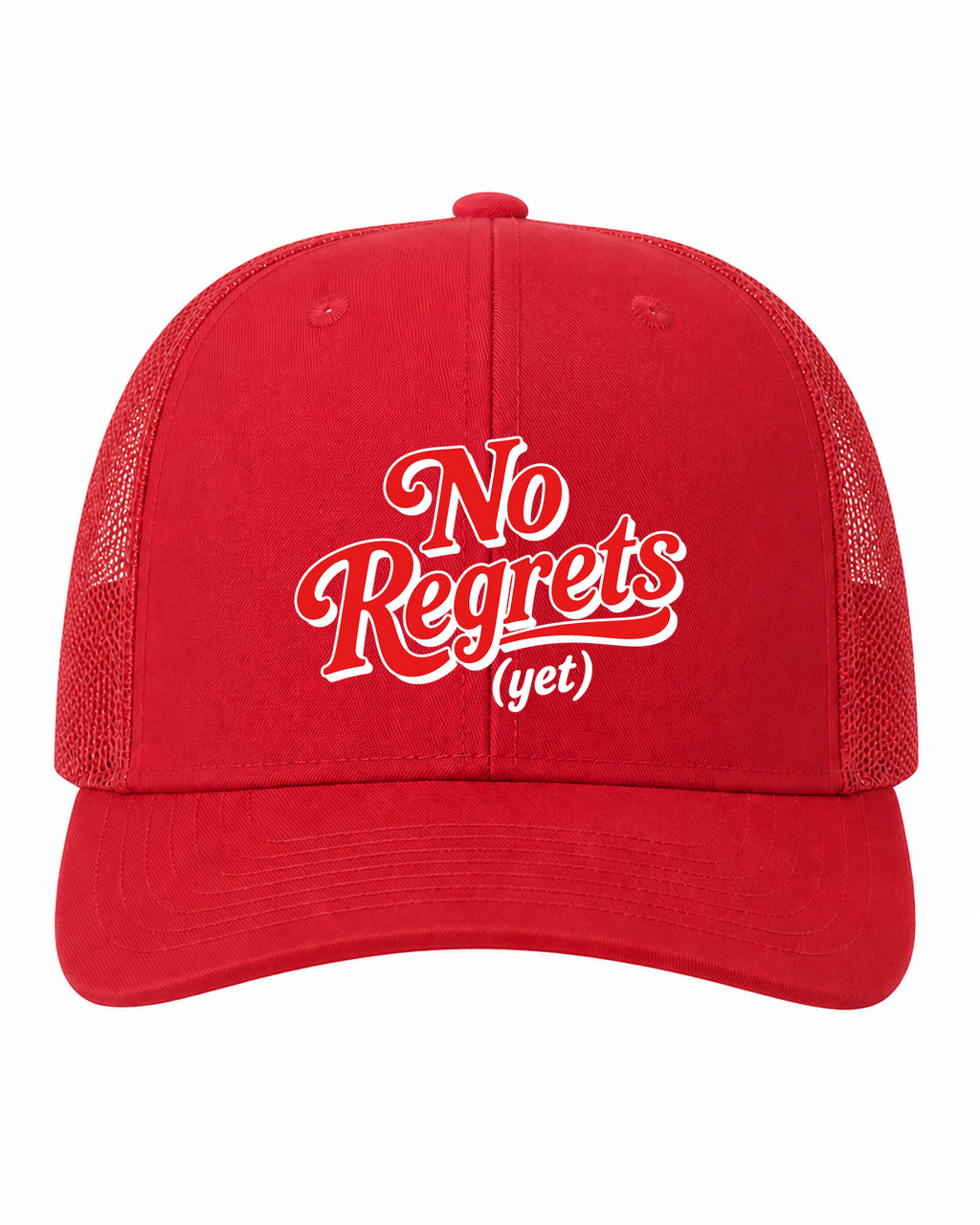 No Regrets (yet) 6-Panel Trucker Hat
