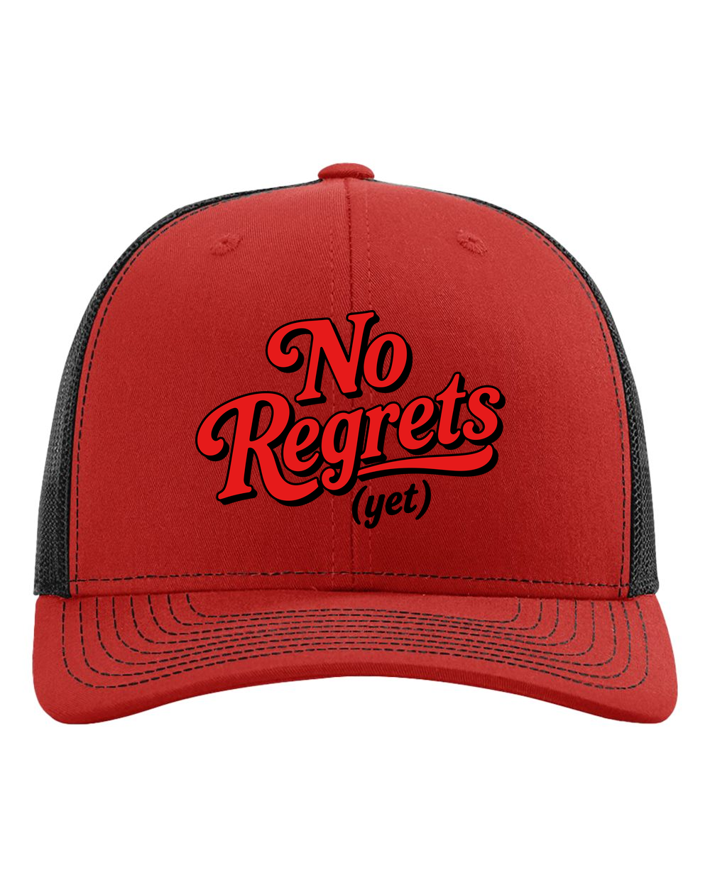 No Regrets (yet) 6-Panel Trucker Hat