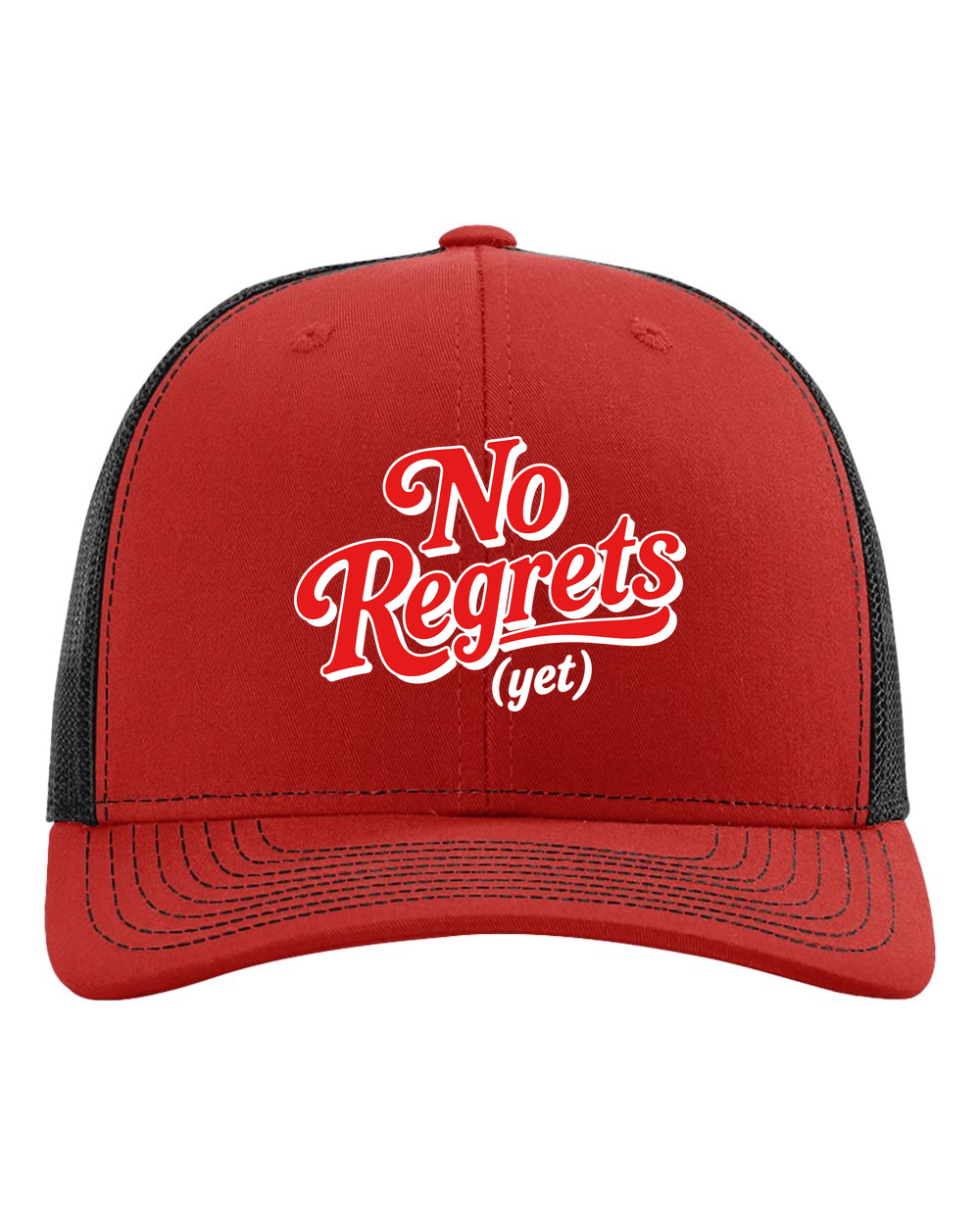 No Regrets (yet) 6-Panel Trucker Hat