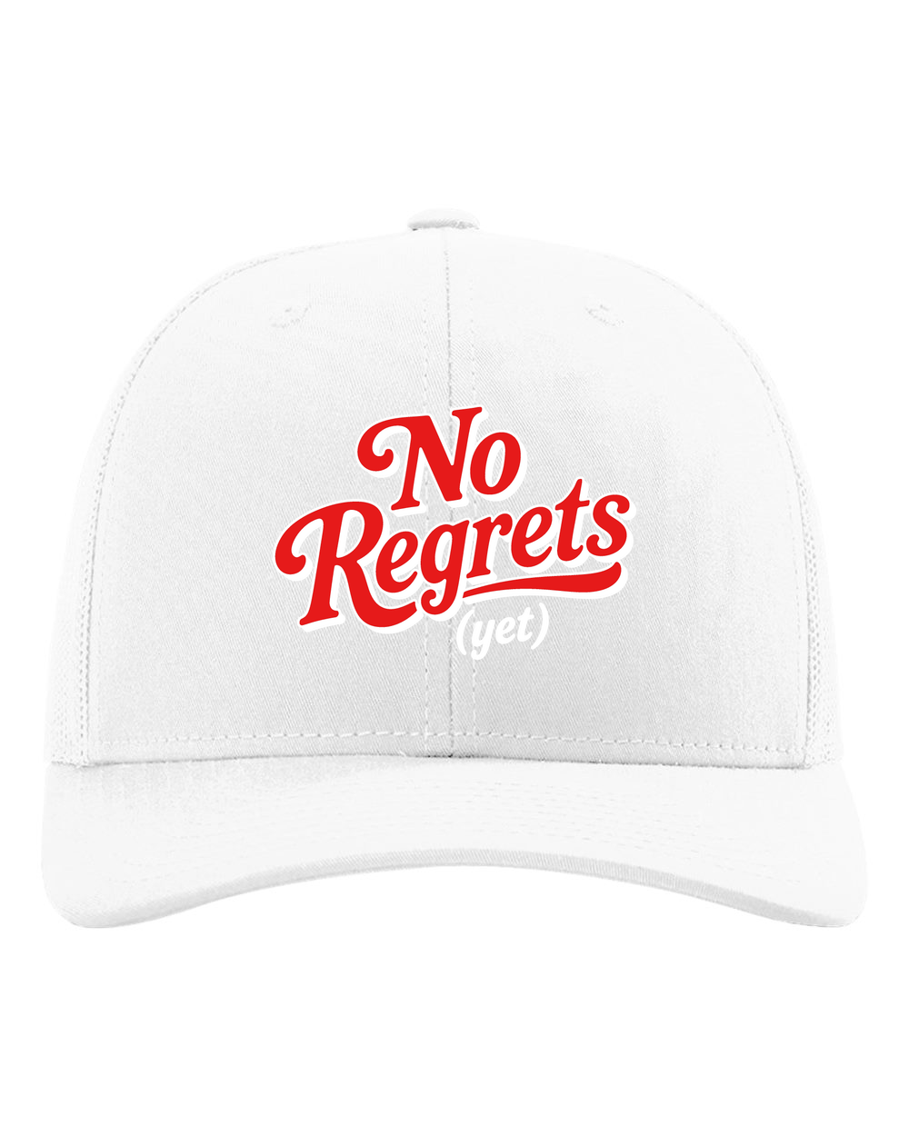 No Regrets (yet) 6-Panel Trucker Hat