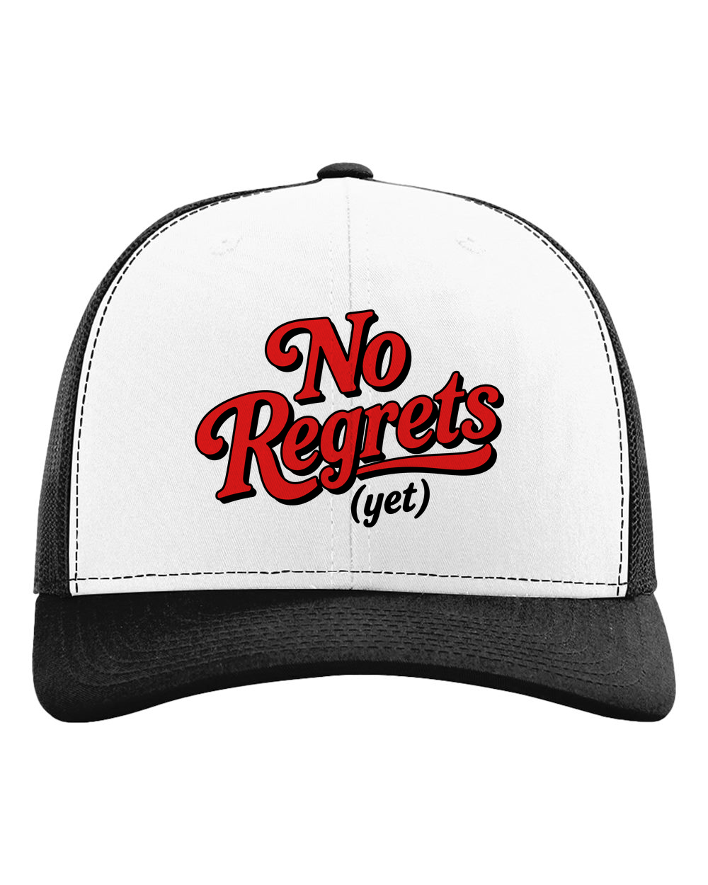 No Regrets (yet) 6-Panel Trucker Hat