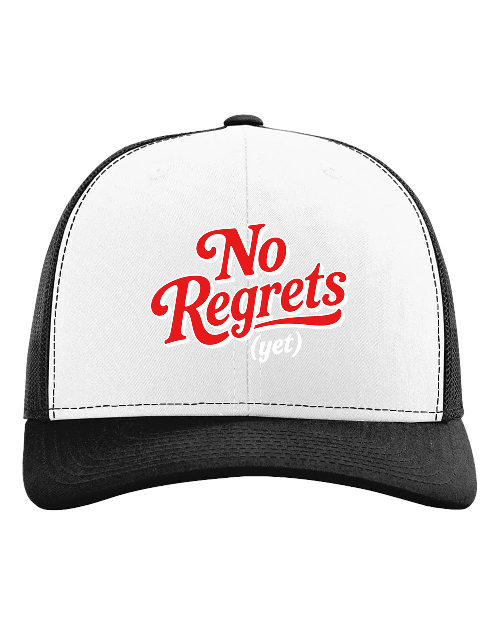 No Regrets (yet) 6-Panel Trucker Hat
