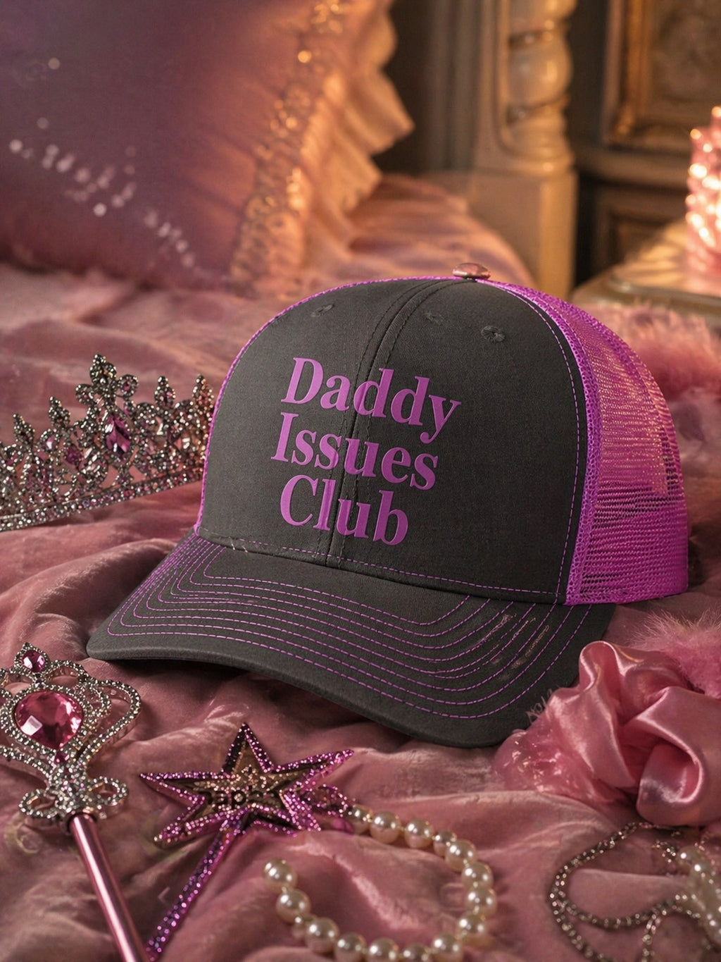 Daddy Issues Club Trucker Hat