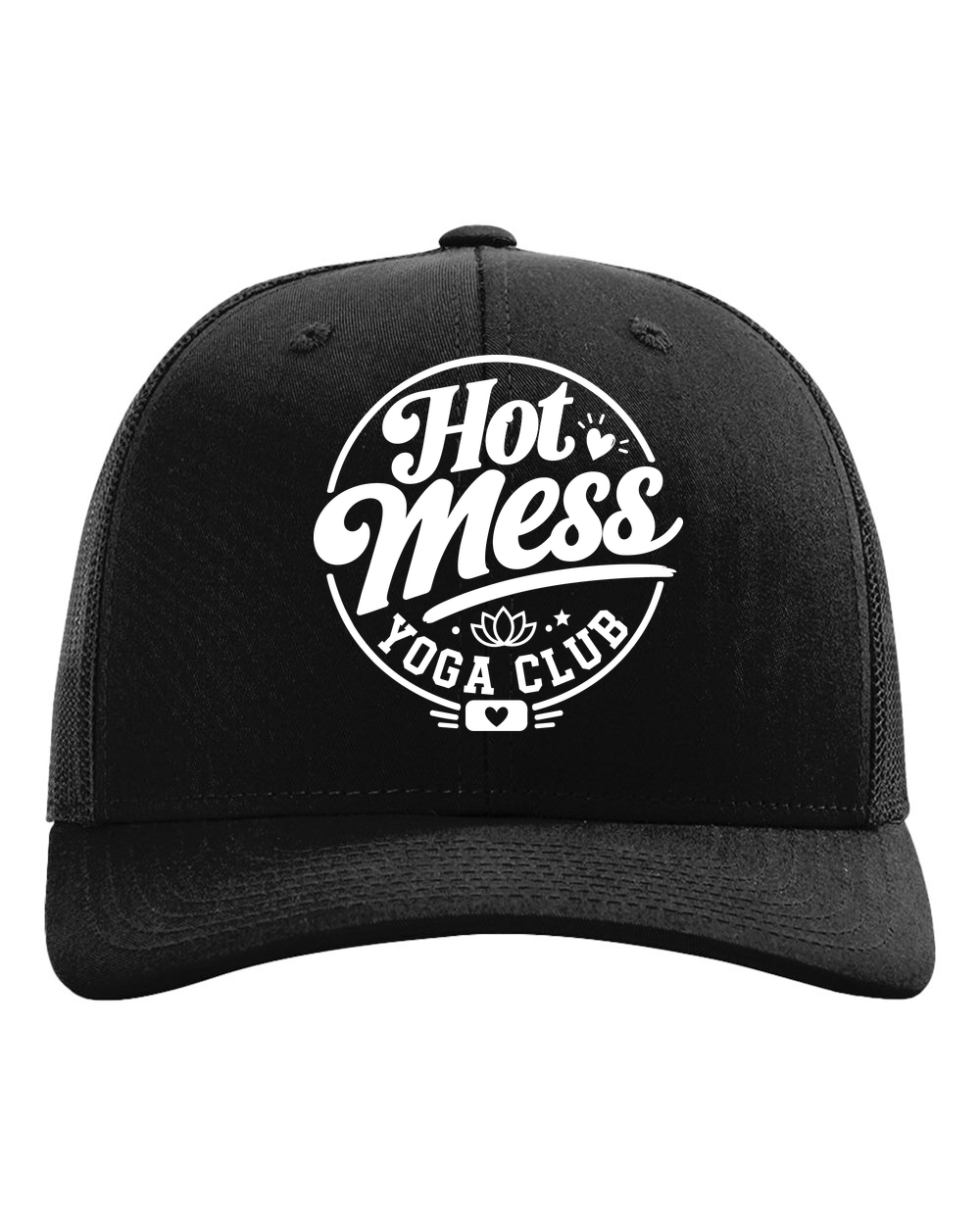 Hot Mess Yoga Club Trucker Hat