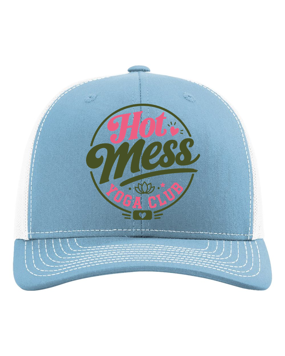 Hot Mess Yoga Club Trucker Hat