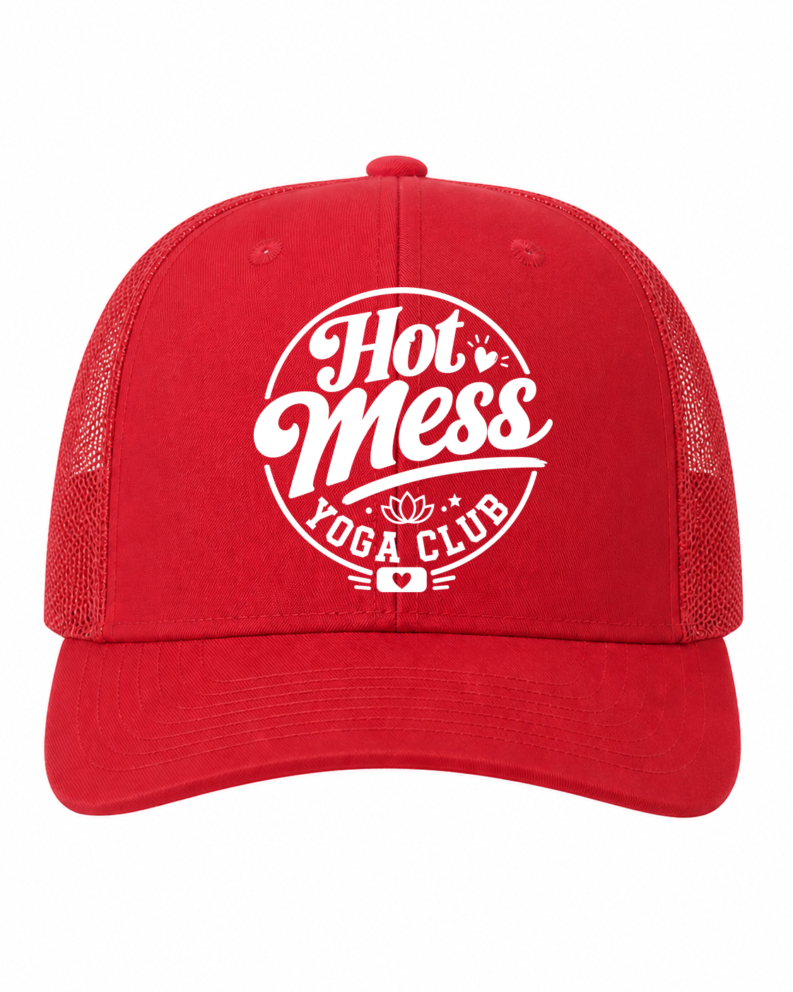 Hot Mess Yoga Club Trucker Hat