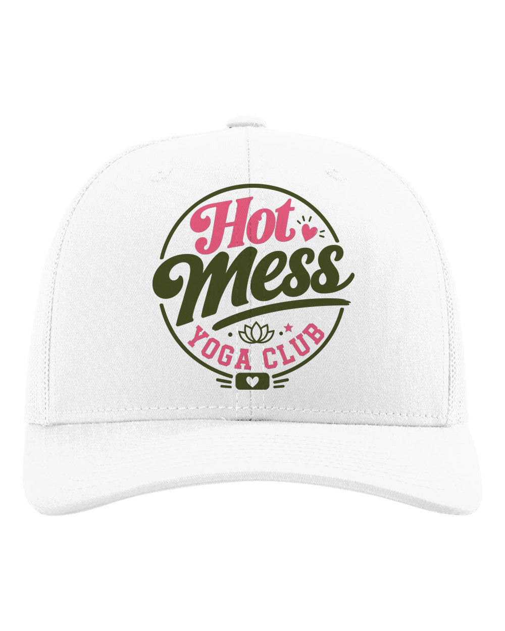 Hot Mess Yoga Club Trucker Hat