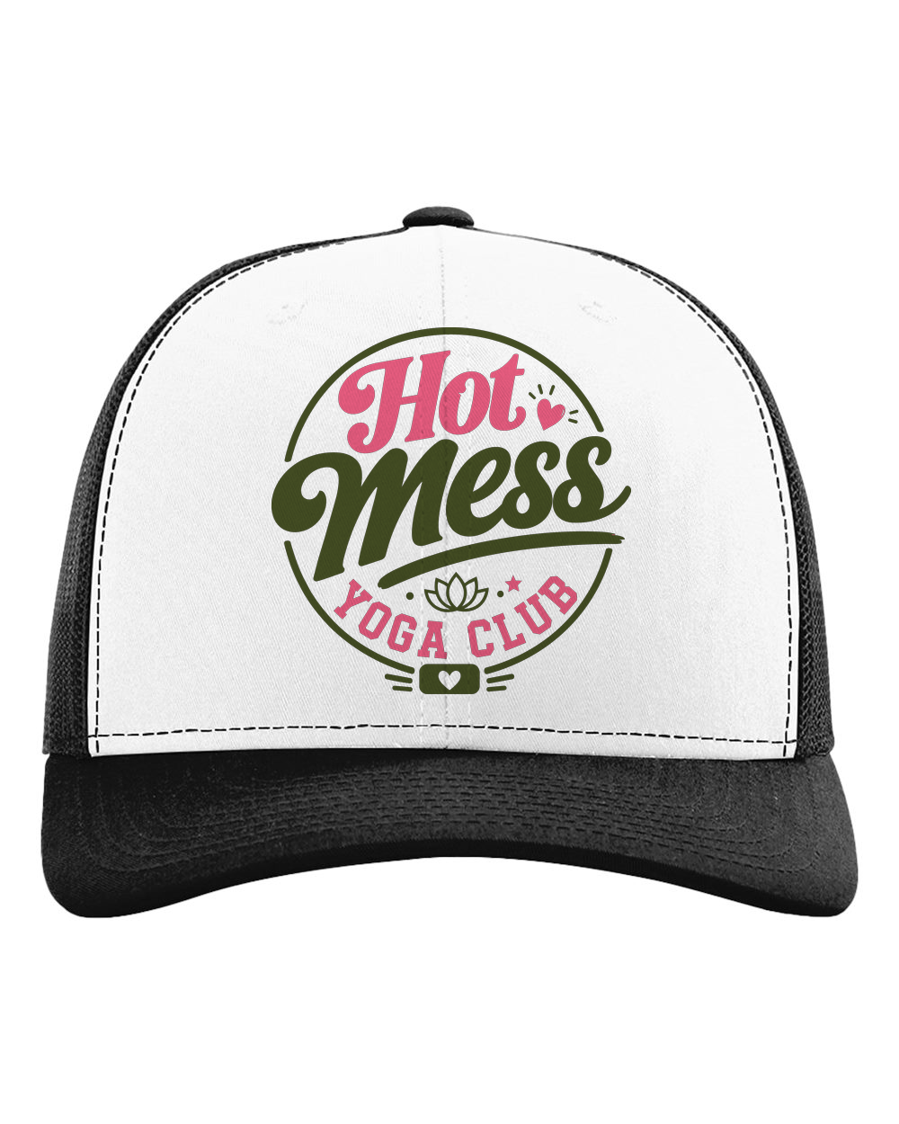 Hot Mess Yoga Club Trucker Hat