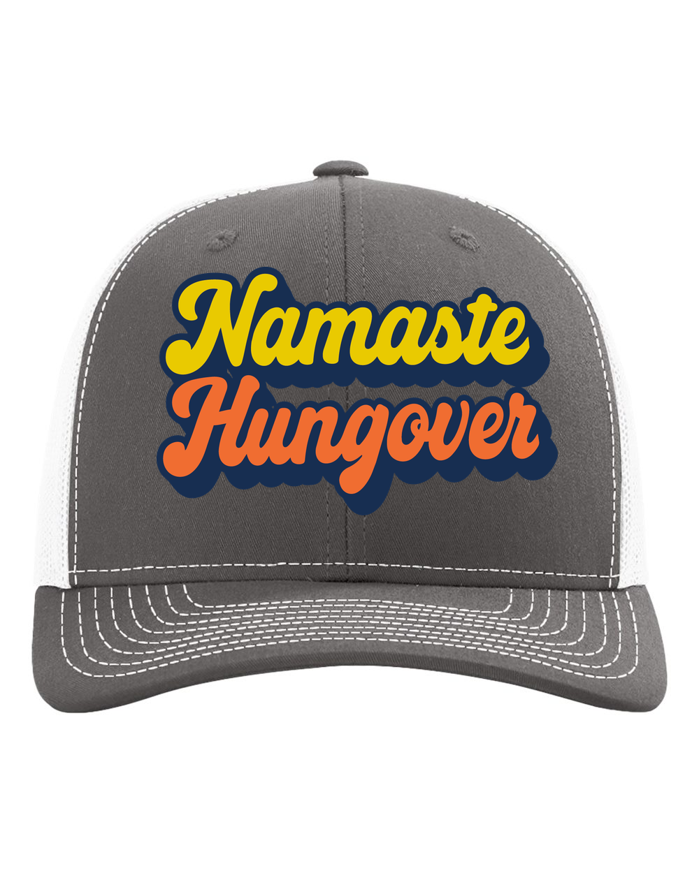 Namaste Hungover Trucker Hat