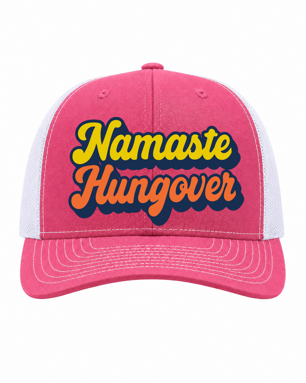 Namaste Hungover Trucker Hat