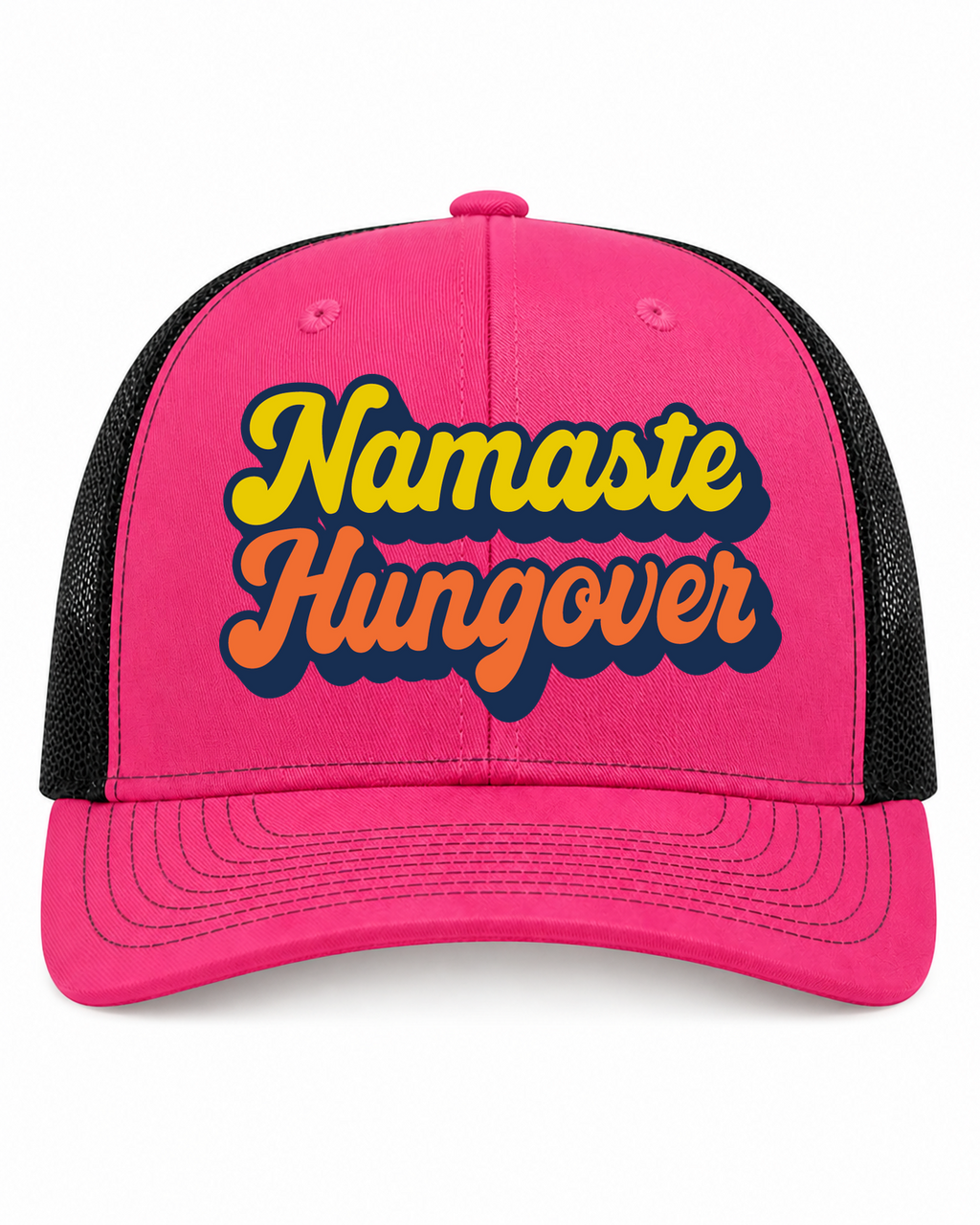 Namaste Hungover Trucker Hat