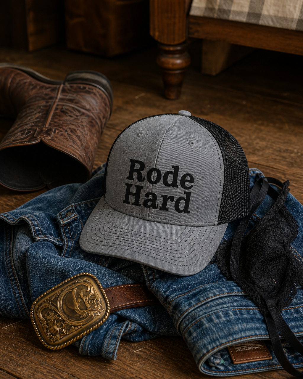 Rode Hard Trucker Hat